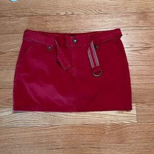 American Eagle Red skirt